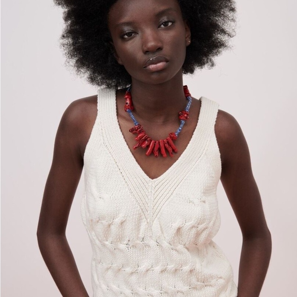 ENTRO Sweater vest in beige